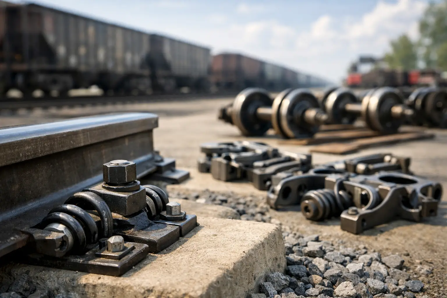 Herrajes ferroviarios para industria: qué exigir
