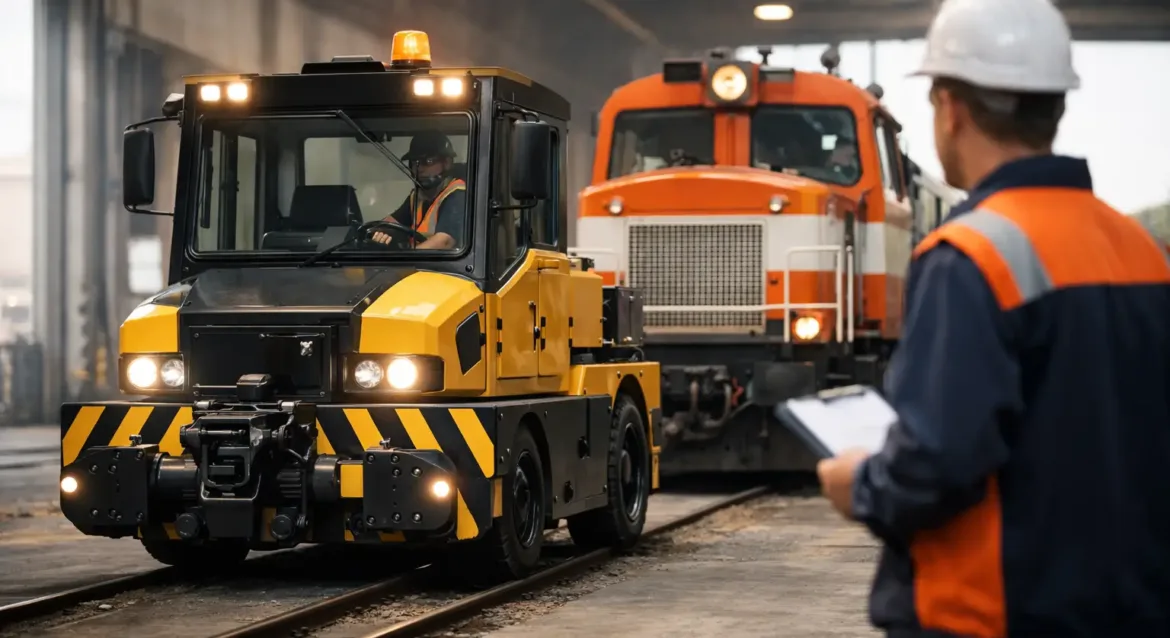 Cómo elegir remolcador ferroviario industrial
