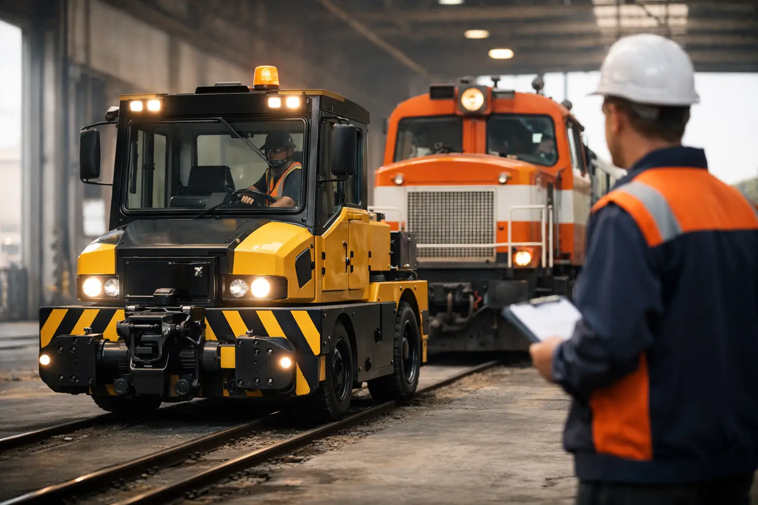 Cómo elegir remolcador ferroviario industrial