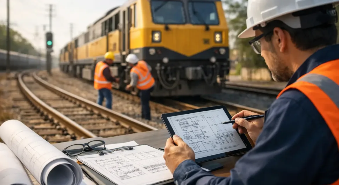 Cómo planear mantenimiento ferroviario preventivo
