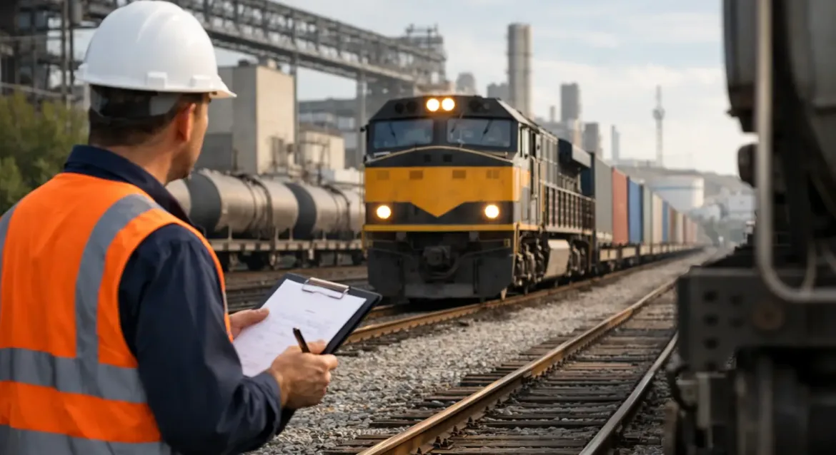 Guía de cumplimiento ferroviario industrial