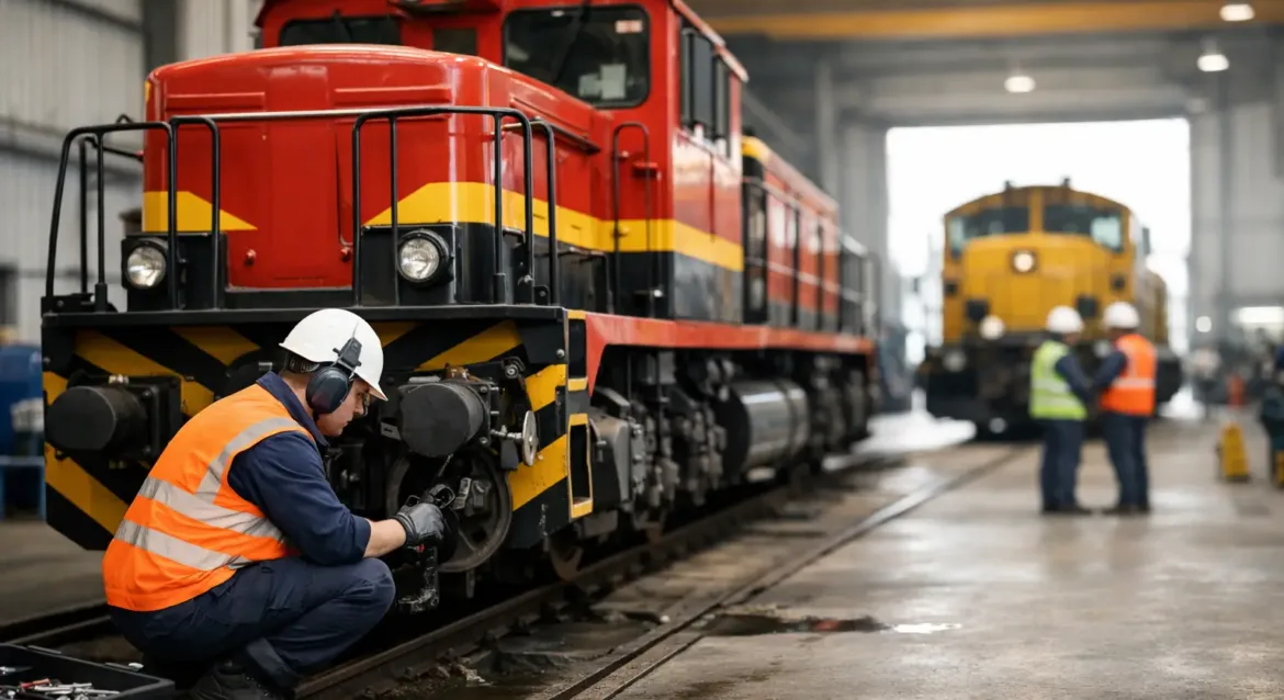 Mantenimiento de remolcadores ferroviarios