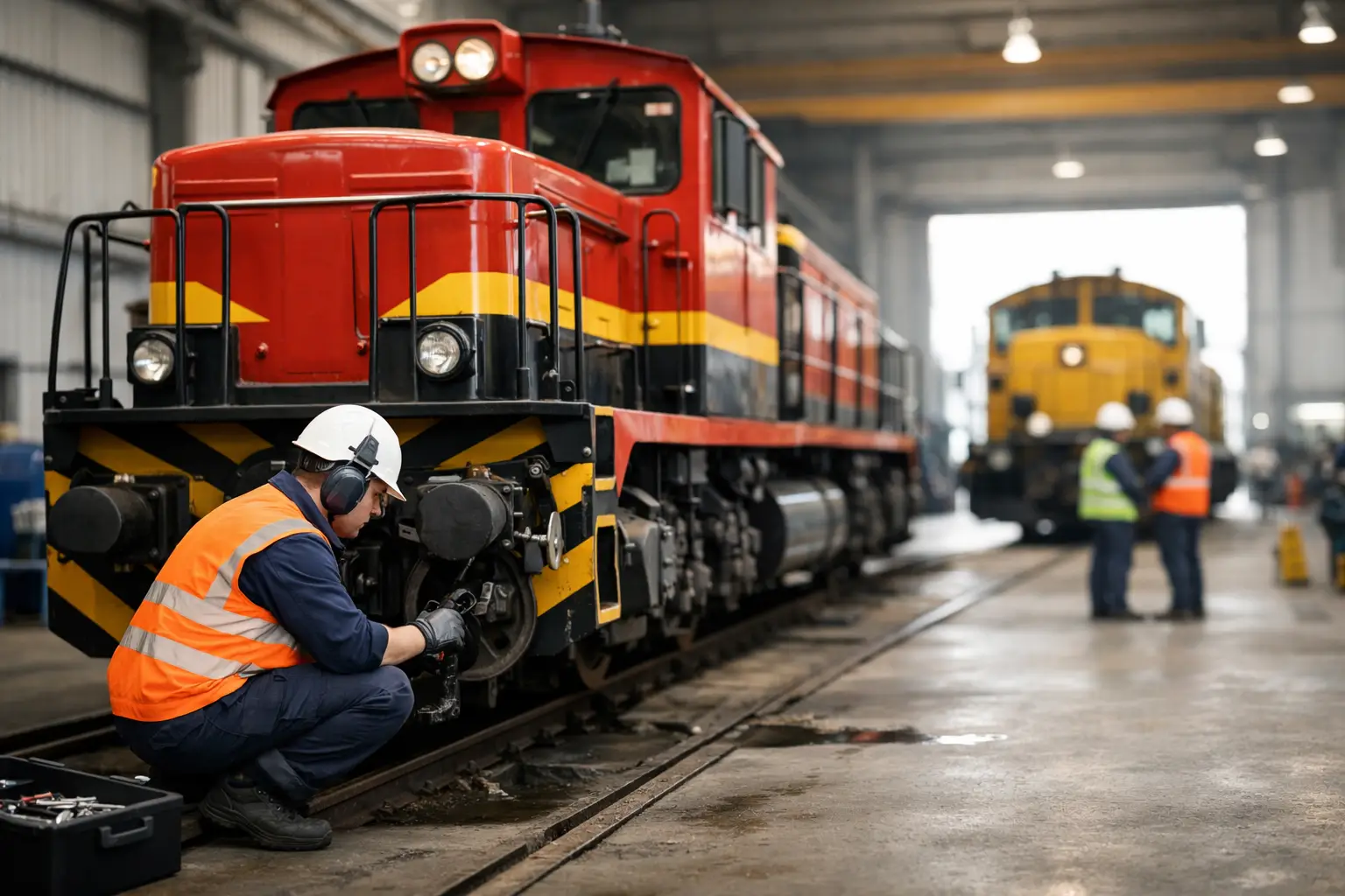 Mantenimiento de remolcadores ferroviarios