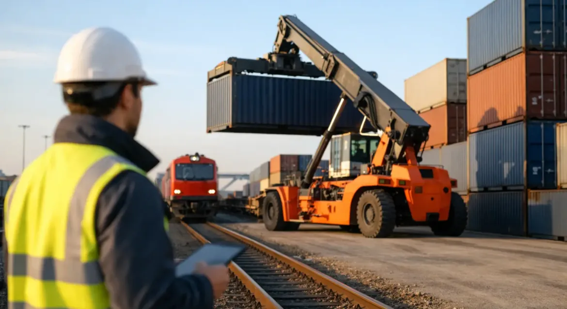 Operación eficiente de terminal ferroviaria