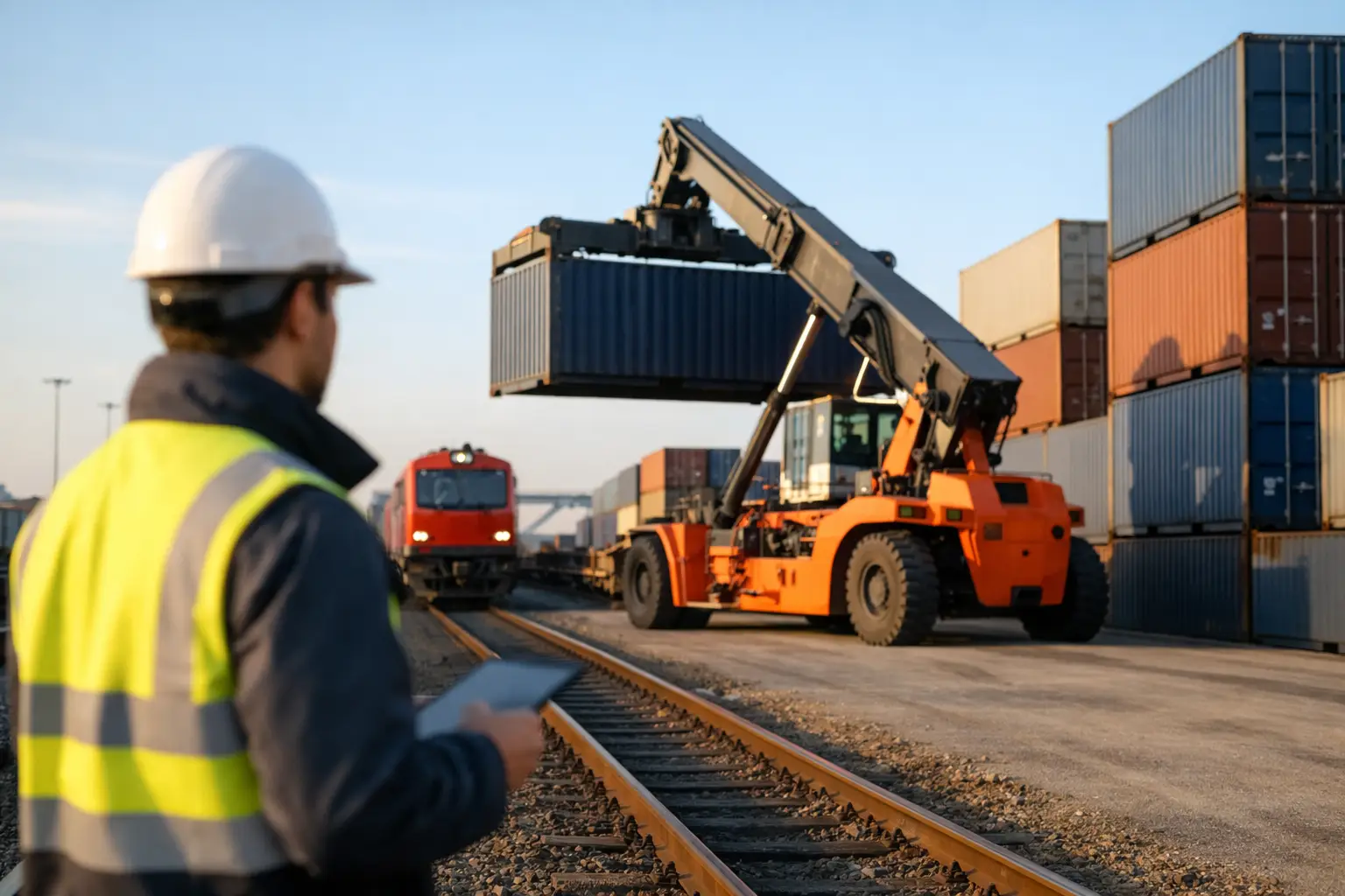 Operación eficiente de terminal ferroviaria
