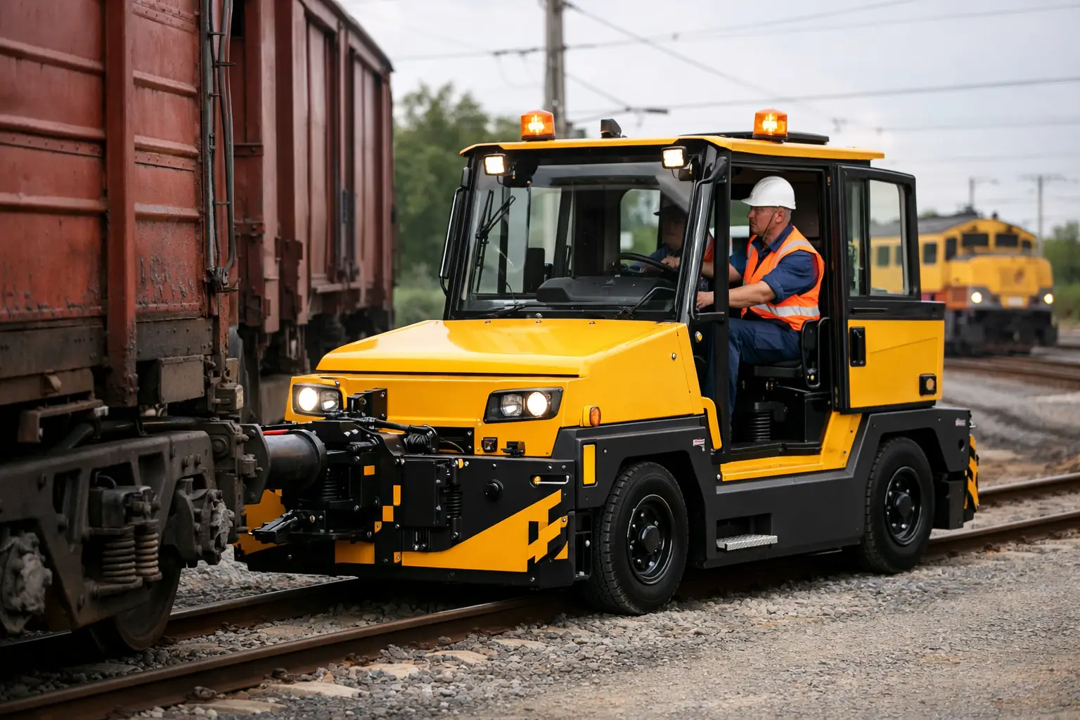 Cómo elegir un remolcador ferroviario industrial