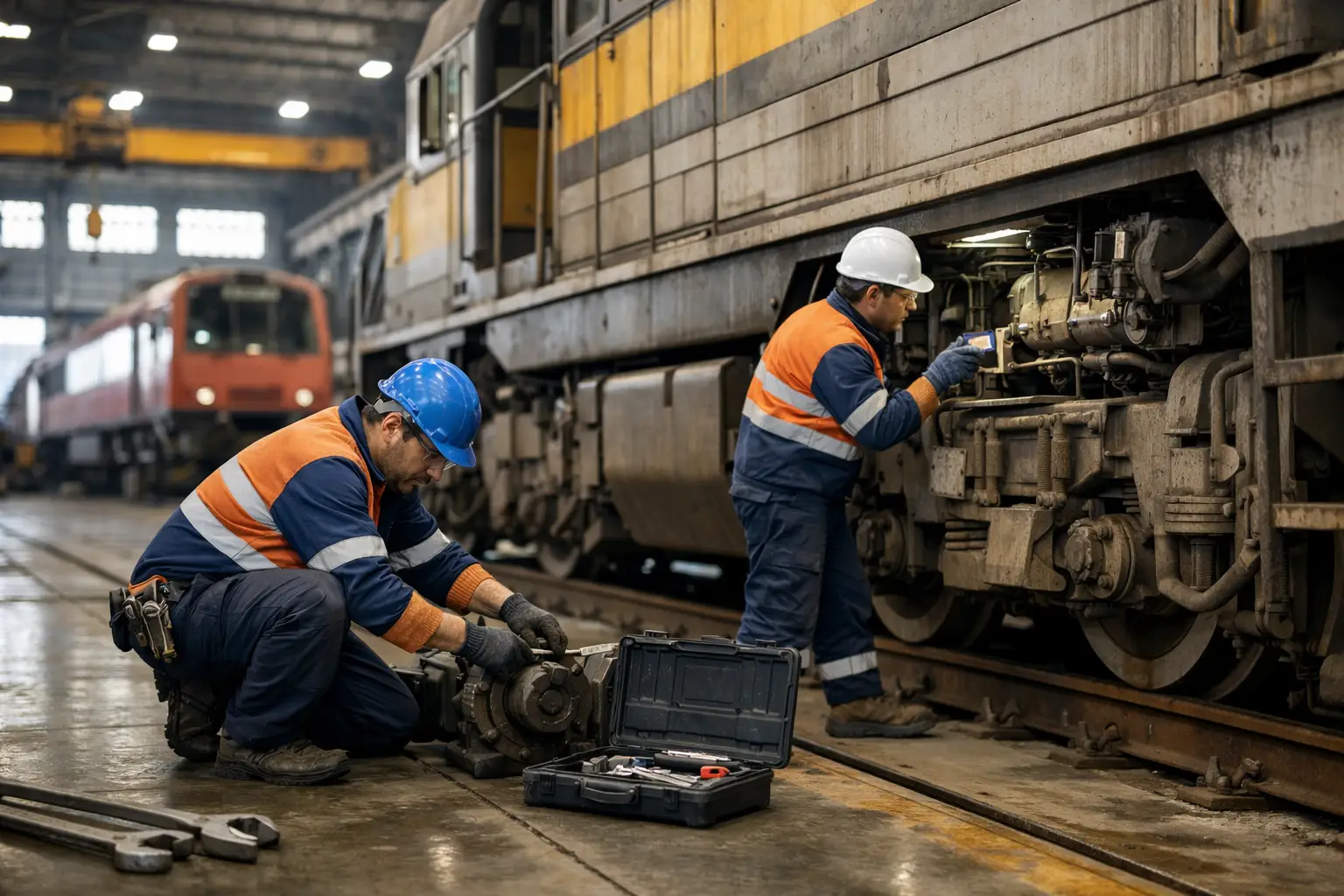 Mantenimiento correctivo ferroviario industrial