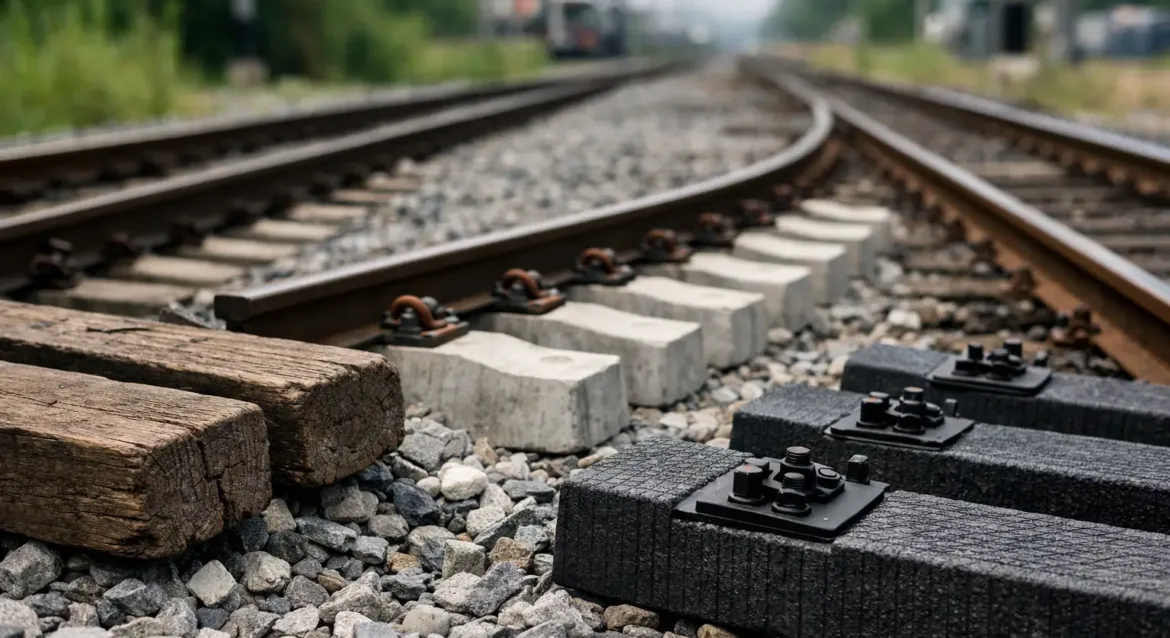 Cómo elegir durmientes para vía ferroviaria