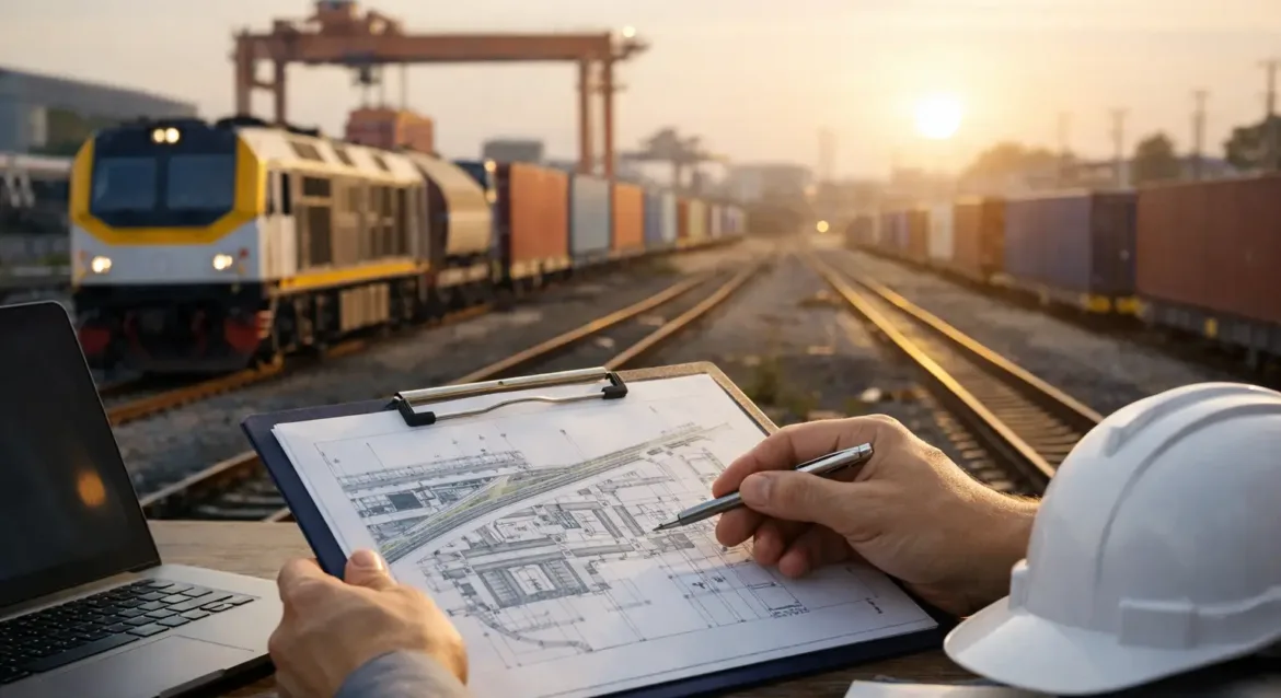 Cómo planificar una terminal ferroviaria eficiente