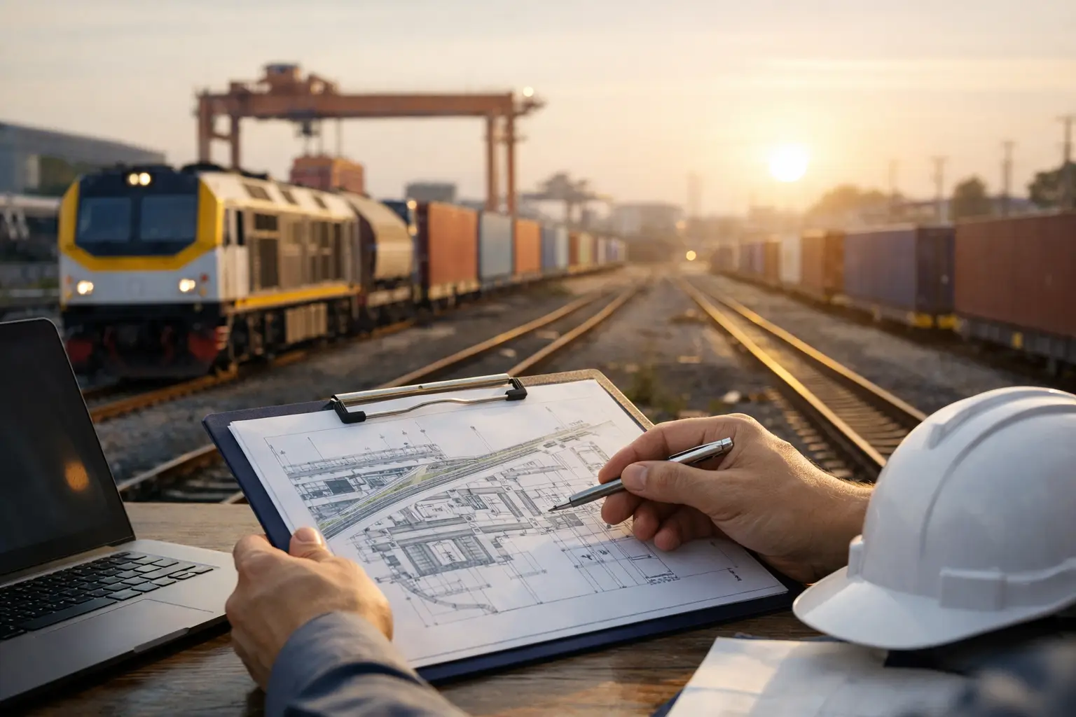Cómo planificar una terminal ferroviaria eficiente