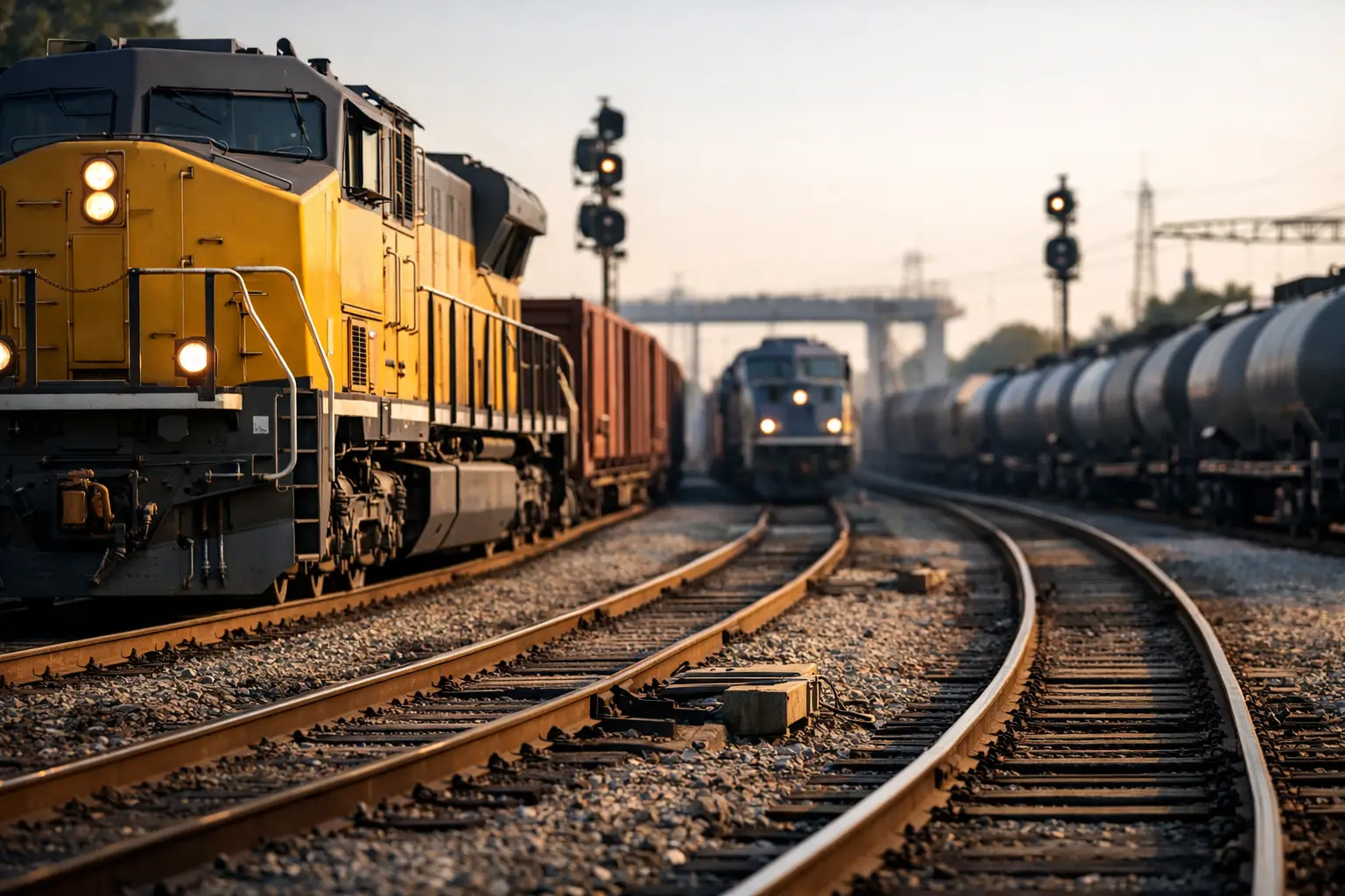 Guía para patios de maniobra ferroviaria