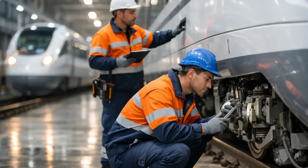 Mantenimiento ferroviario para operar sin paradas