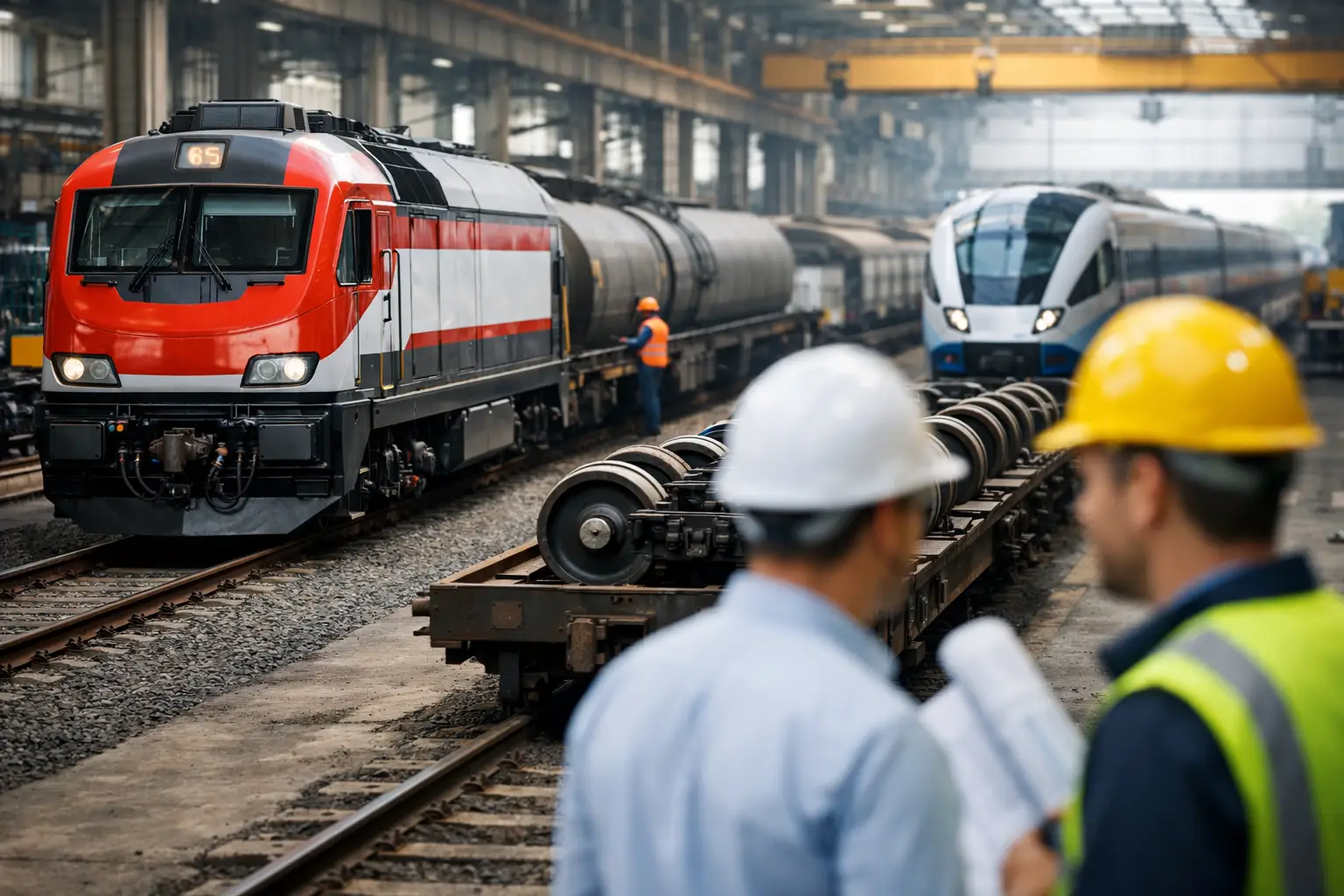 Proveedor ferroviario integral para industria